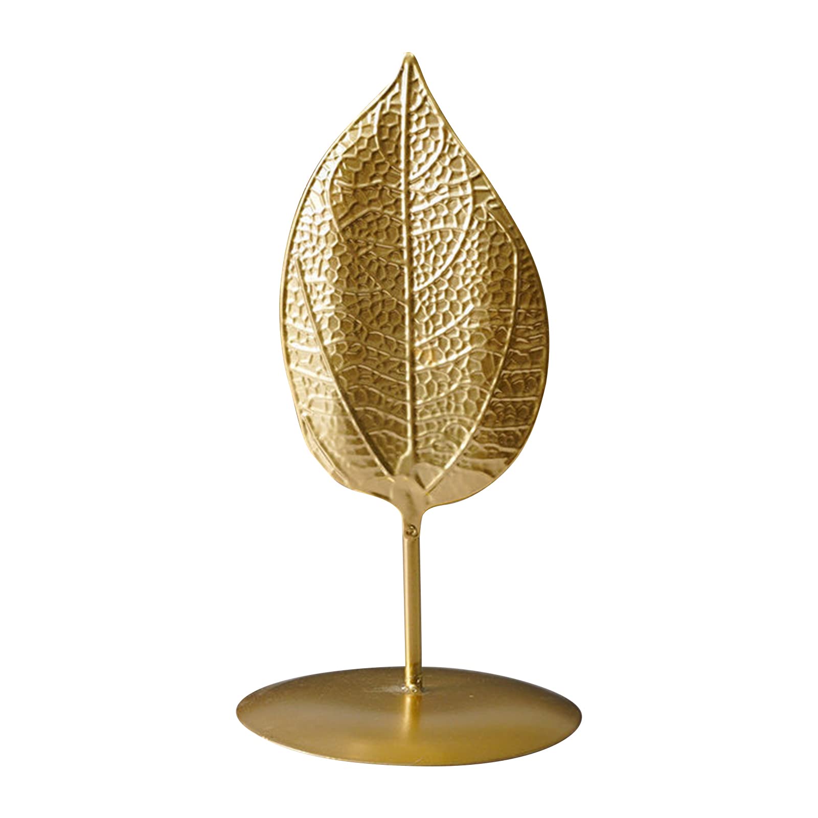 Elegant Metal Ginkgo Leaf Wall Art Decor - Handcrafted Wrought Iron Sculpture for Living Room, Bedroom, Office - Perfect for Boho, Modern & Farmhouse Interior Design