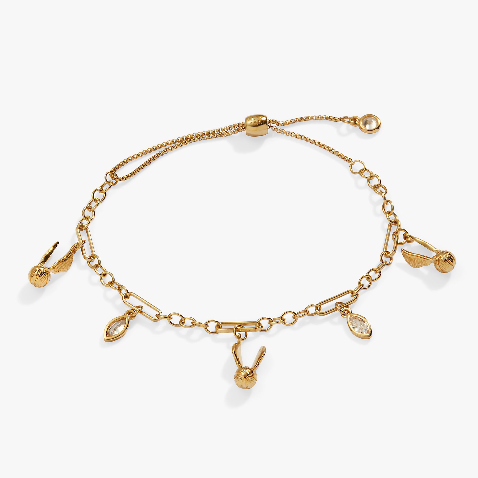 Harry Potter™ Golden Snitch Bracelet - Official Wizarding World Jewelry for Women & Men - Perfect for Cosplay, Halloween Costume & Potterhead Gifts