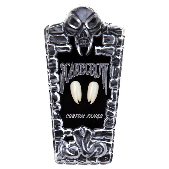 Scary Vampire Fangs - Viper Split Deluxe Halloween Costume Teeth for Cosplay, Horror Parties & Movie Props