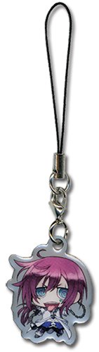 Brave10 Kamanosuke Anime Metal Phone Charm - Cute Japanese Anime Keychain for Phone, Bag & Keys - Perfect Gift for Anime Fans & Collectors (Great for Cosplay, Conventions & Everyday Use)