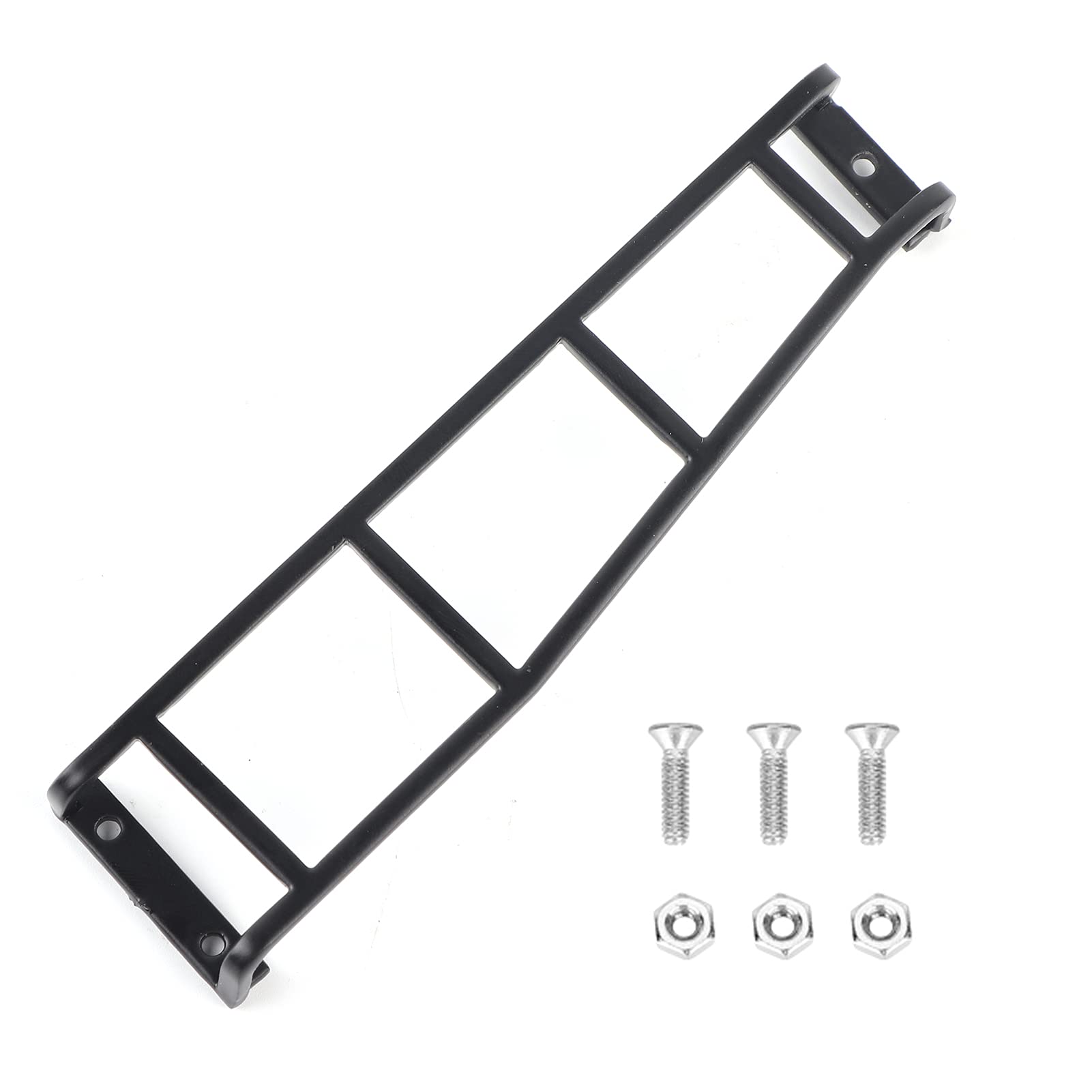 Tbest 1/10 Scale Metal RC Rear Ladder for Climbing - Upgrade Accessory Compatible with Benz G500 4x4 Model Cars & 1.9 Beadlock Wheels - Perfect for Off-Road RC Crawler Adventures and Scale Model Displays