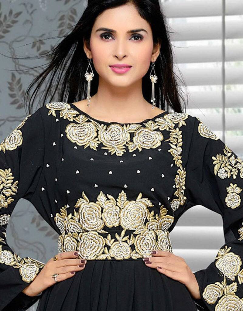 Elegant Muslim Abaya Kaftan for Women - Modest Islamic Dress for Prayer, Eid & Special Occasions