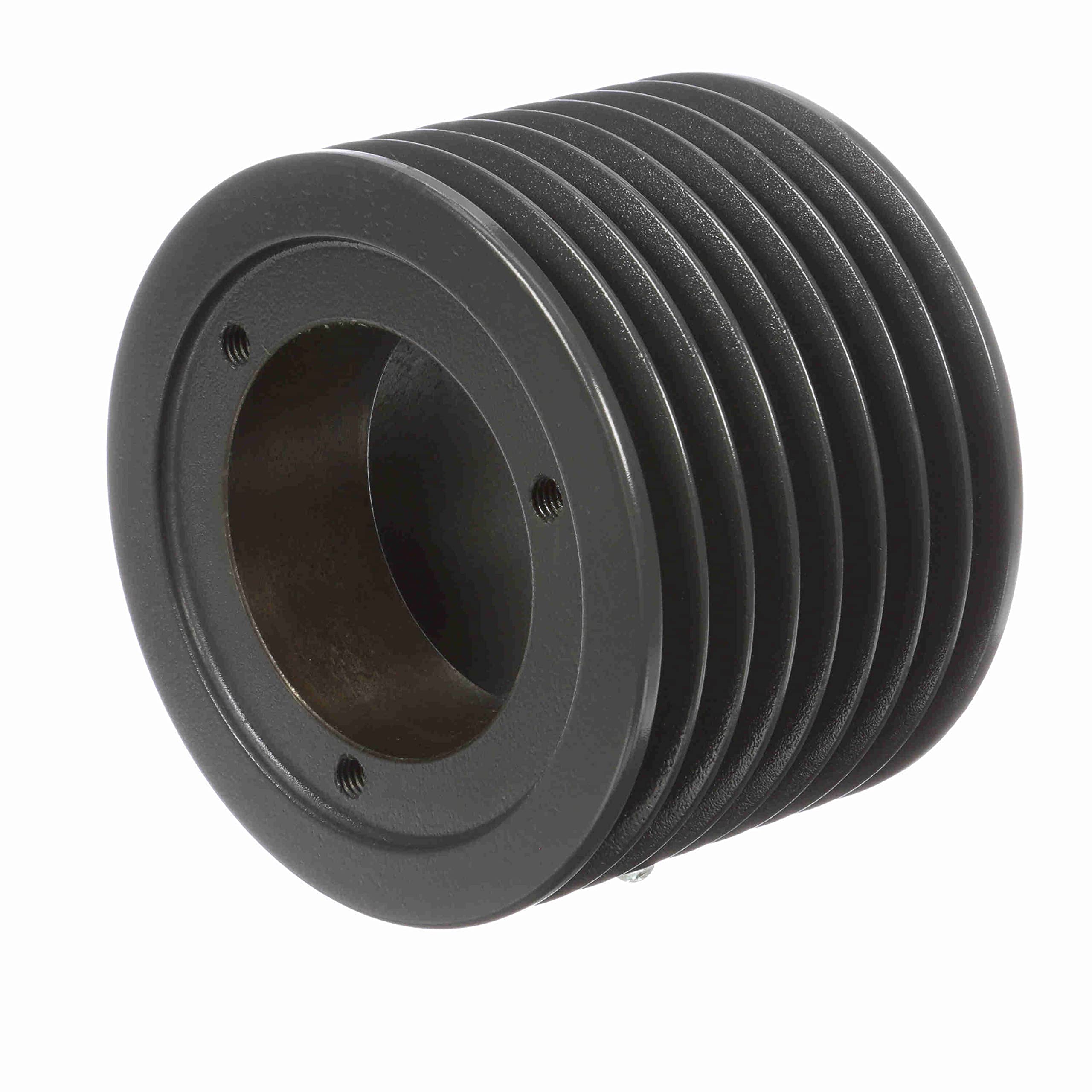 Browning 83V500SK Q-D Sheave - Cast Iron 8 Groove 3V Belt Pulley with SK Bushing | Heavy-Duty Industrial Machinery & Power Transmission Equipment