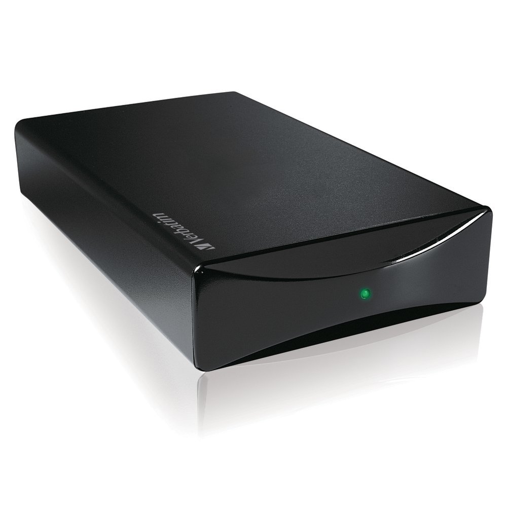 Verbatim 2TB USB 3.0 External Hard Drive for PC, Mac, Laptop - High-Speed Data Storage Backup (Black) | Perfect for Office, Home & Gaming Storage Solutions