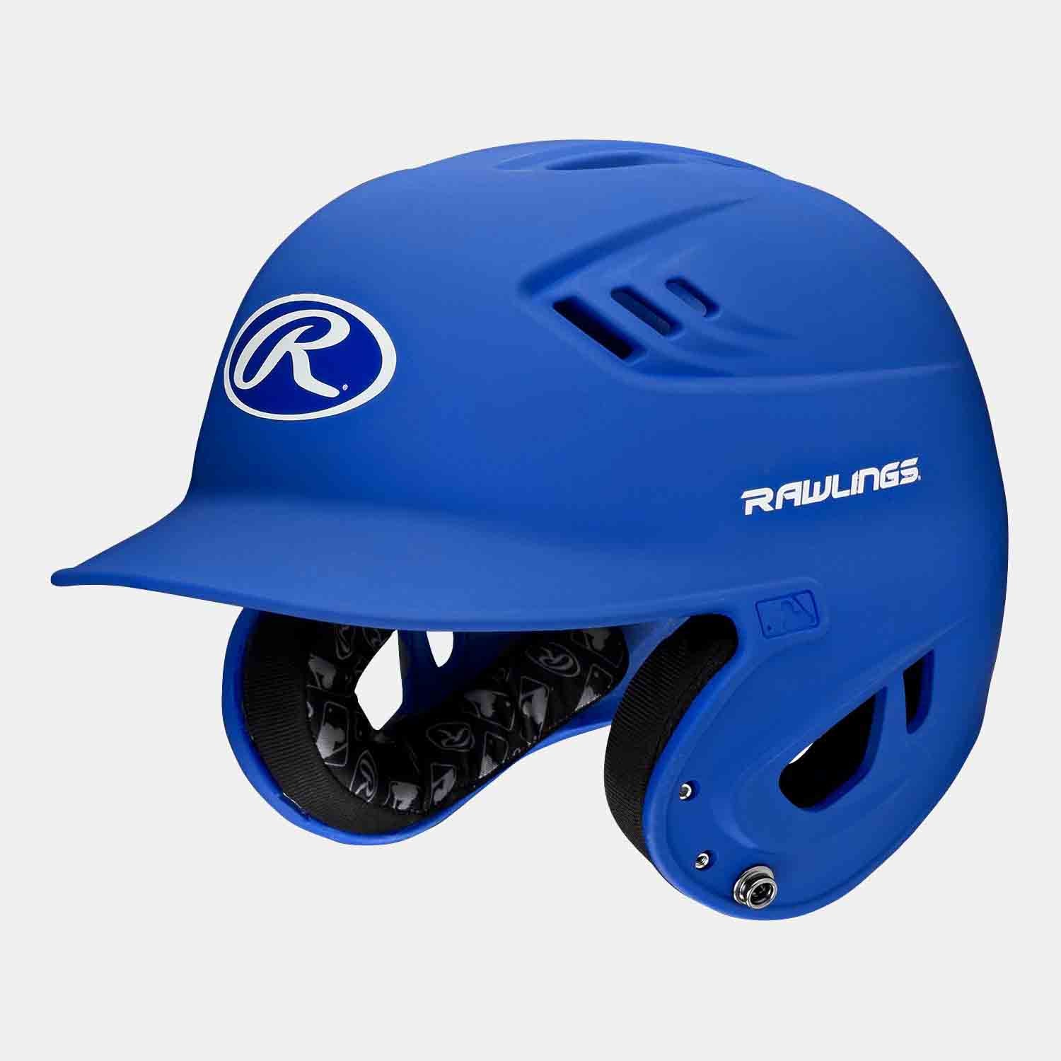 Rawlings Velo Series Senior Solid Matte Baseball Batting Helmet - Lightweight & Durable for Baseball, Softball, and Training - Perfect for Games, Practice, and Safety Protection