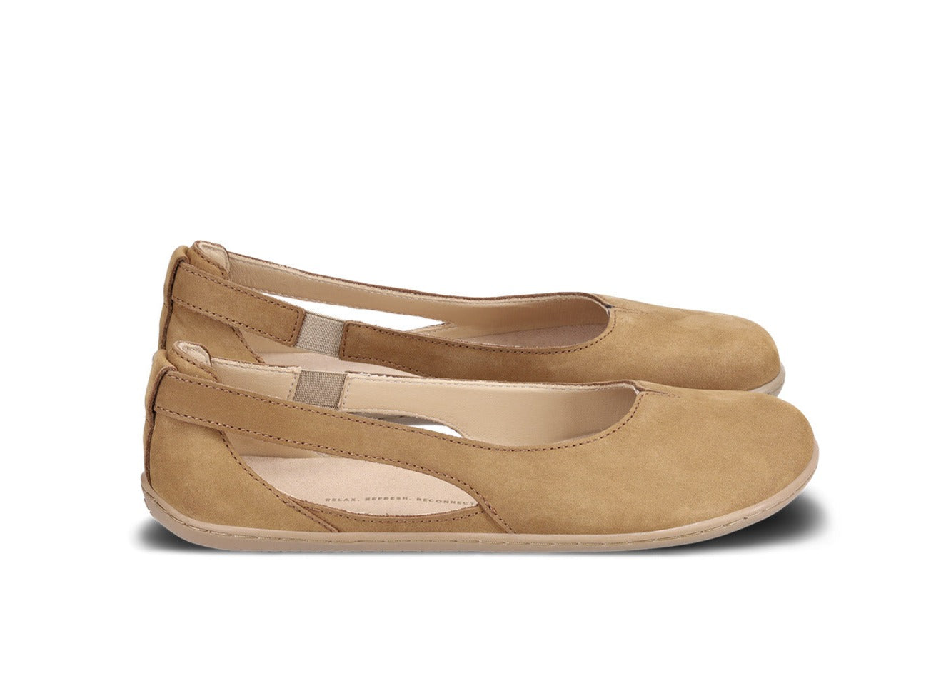Ballet Flats Be Lenka Bellissima 2.0 Toffee Brown - Comfortable Women's Leather Shoes for Work, Travel & Everyday Wear