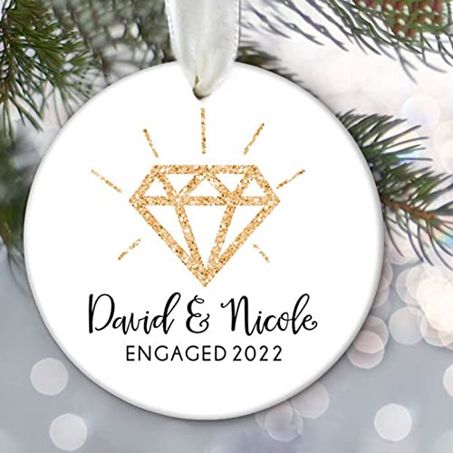 Just Engaged Ornament