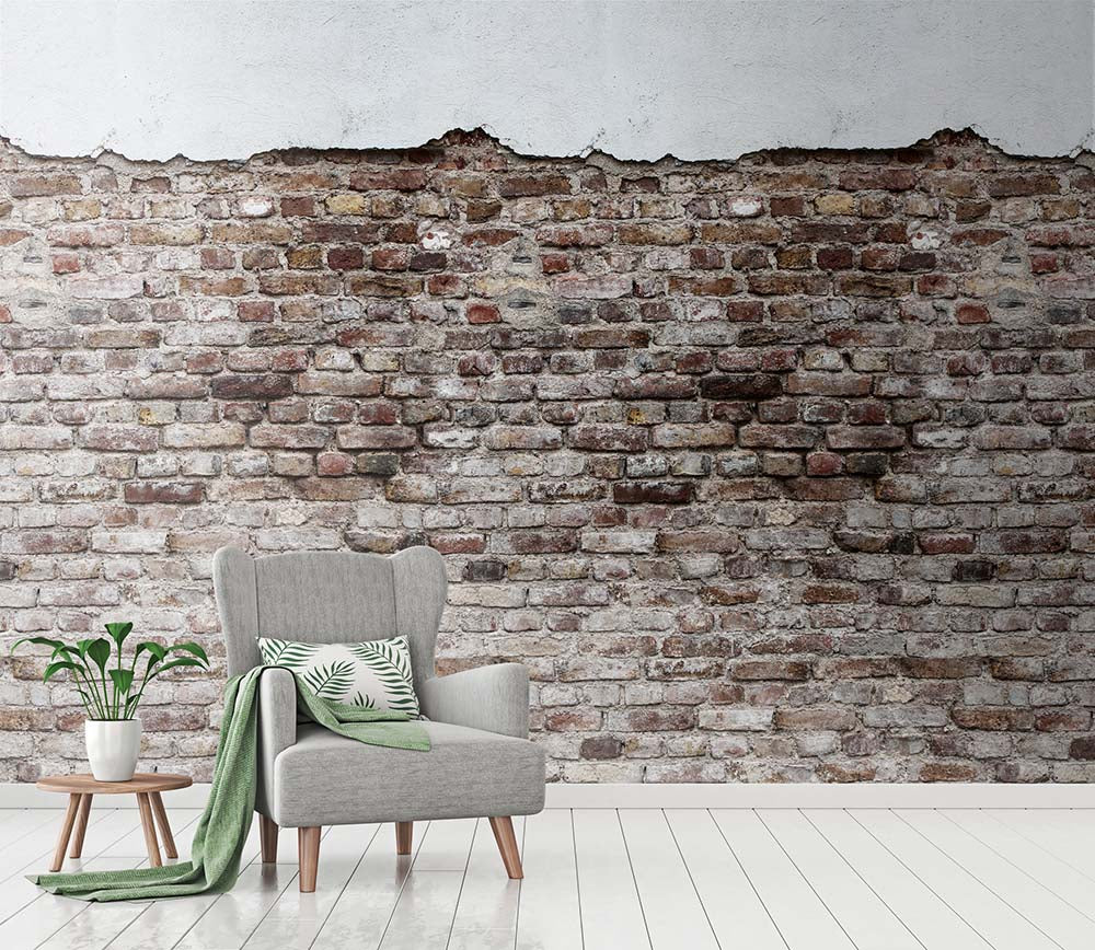 Exposed Brick Wall Panel - Realistic Faux Brick Wall Decor for Home & Office | Perfect for Accent Walls, Lofts, and Urban Interior Design