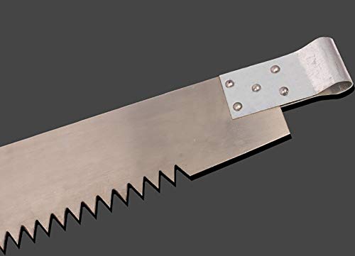 6 Foot Two Man Crosscut Saw - Heavy Duty Logging & Wood Cutting Tool for Forestry, Camping, and Outdoor Survival