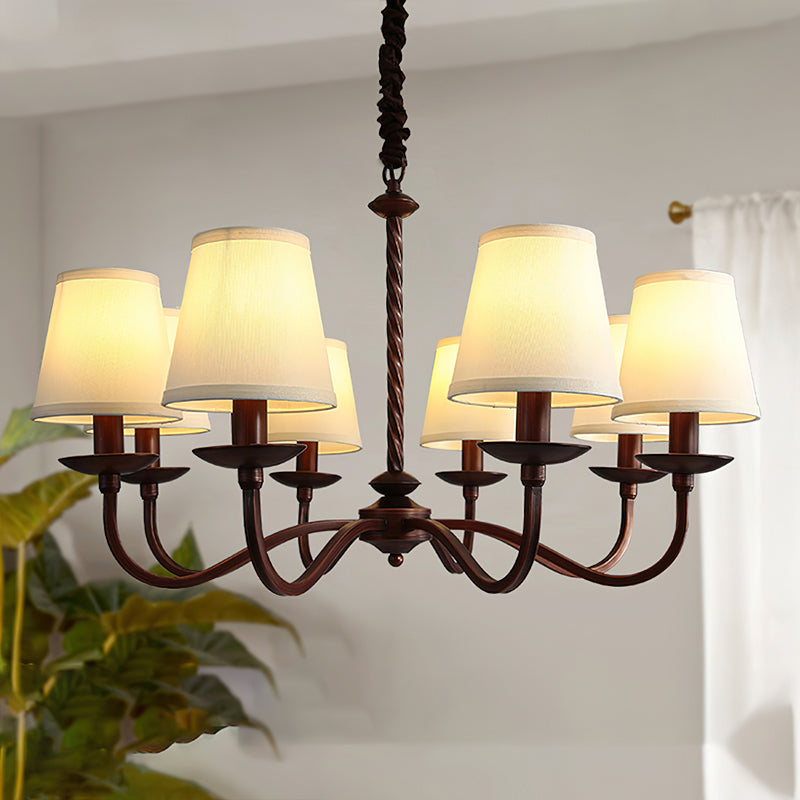 Emmons Modern Crystal Chandelier - Elegant Ceiling Light Fixture for Dining Room, Bedroom, or Living Room Decor
