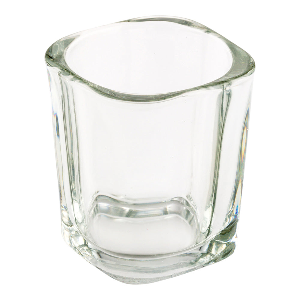3 oz Square Glass Dessert Shot Glasses - Set of 10 (2