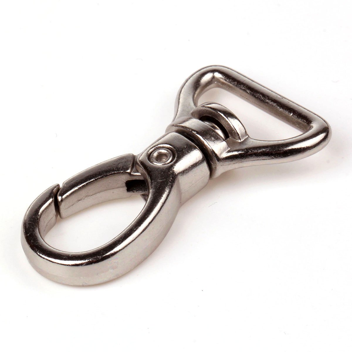 20 Pack Cotowin 3/4-inch Silver 360° Swivel Lobster Clasps - Heavy Duty Trigger Snap Hooks for Backpacks, Shoulder Bags & Luggage Replacement - Perfect for Travel, Hiking & Outdoor Gear Accessories