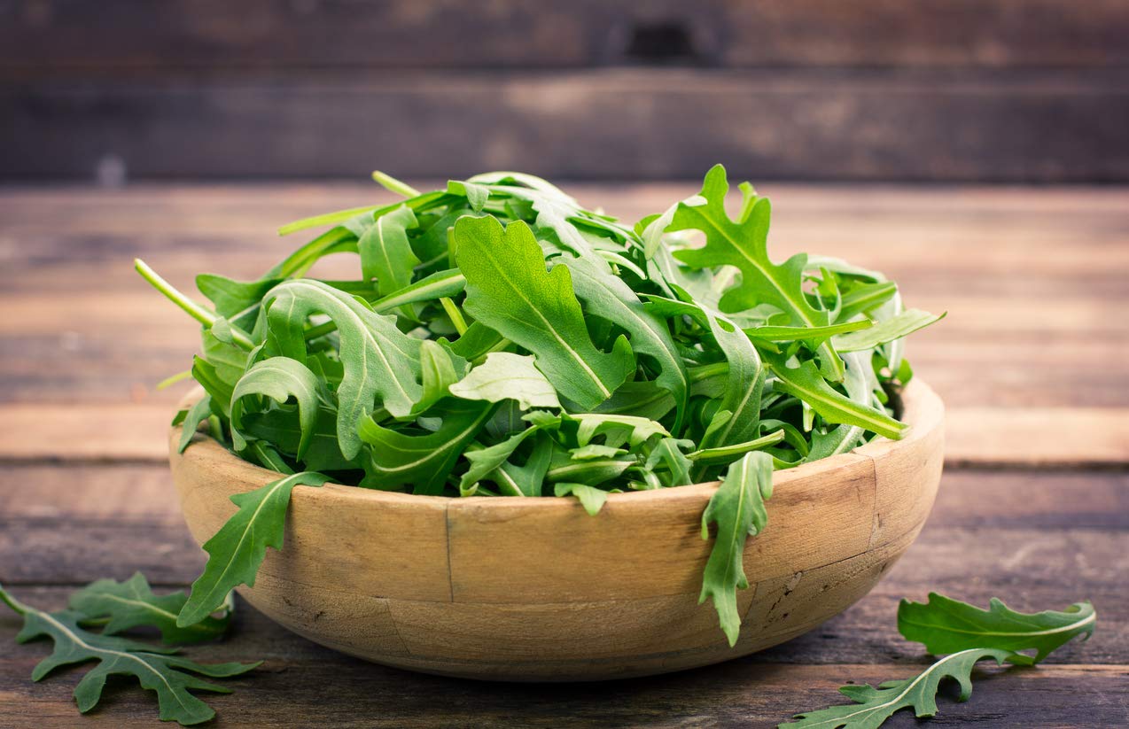 Organic Arugula Seeds - Non-GMO, Fast-Growing (20 Days) - Duckweed & Broadleaf Salad Greens for Planting - Perfect for Home Gardens, Microgreens & Healthy Salads