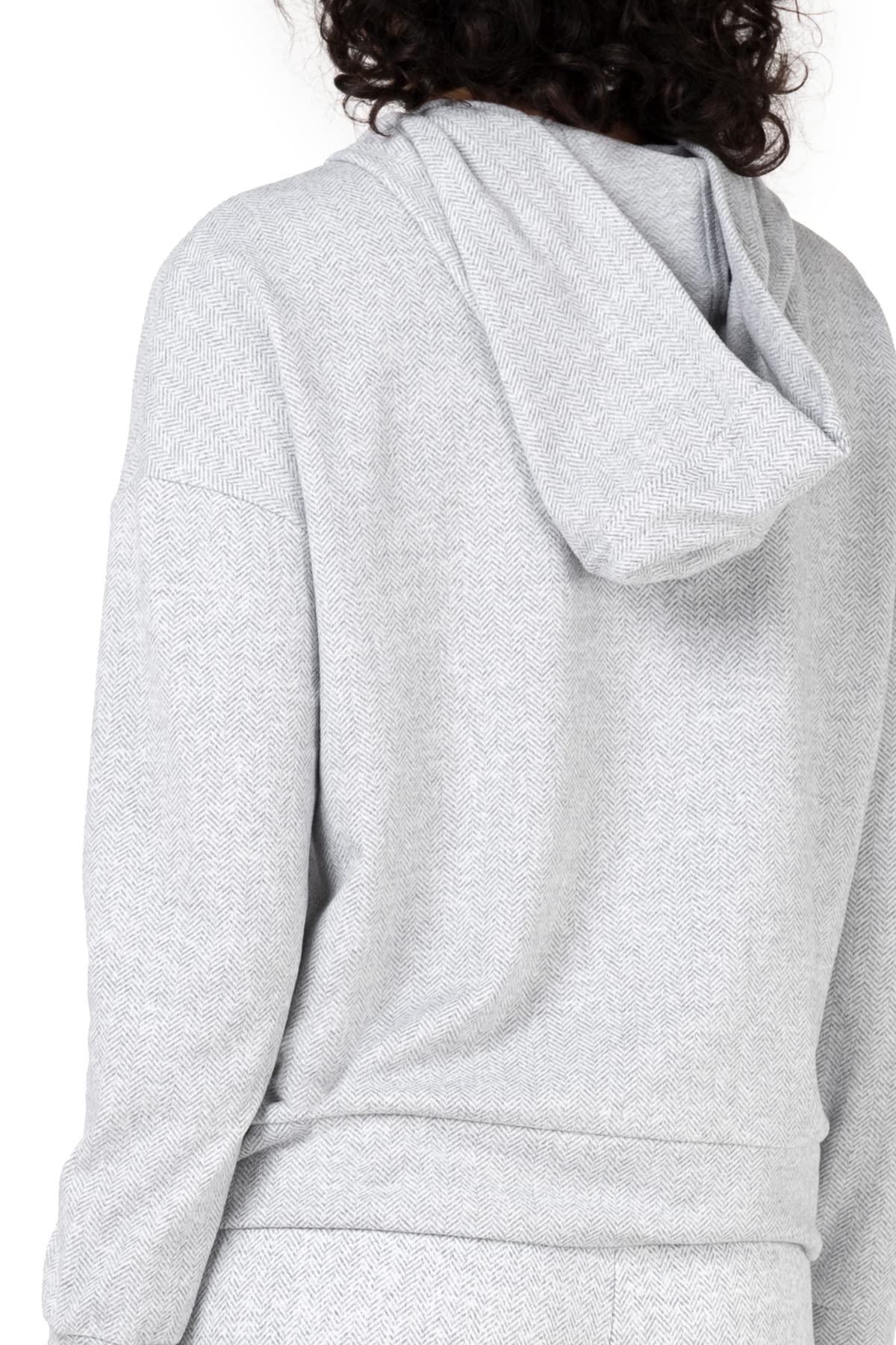 Kyodan Women's Soft Double Brushed Fleece Long Sleeve Hoodie - Cozy Pullover Sweatshirt for Casual Wear, Lounge & Winter Outfits