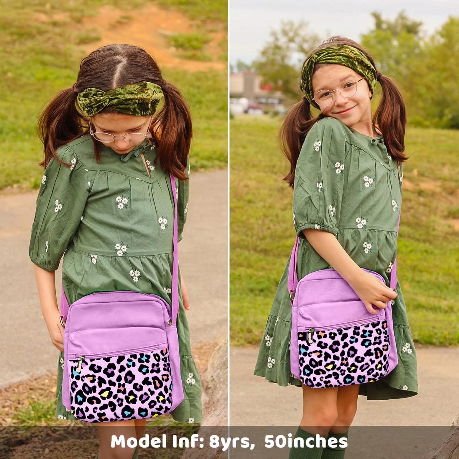 Choco Mocha Crossbody Bag for Girls Age 6-10 | Adjustable Strap Kids Purse for School, Travel & Play | Cute & Stylish Shoulder Bag for Everyday Use