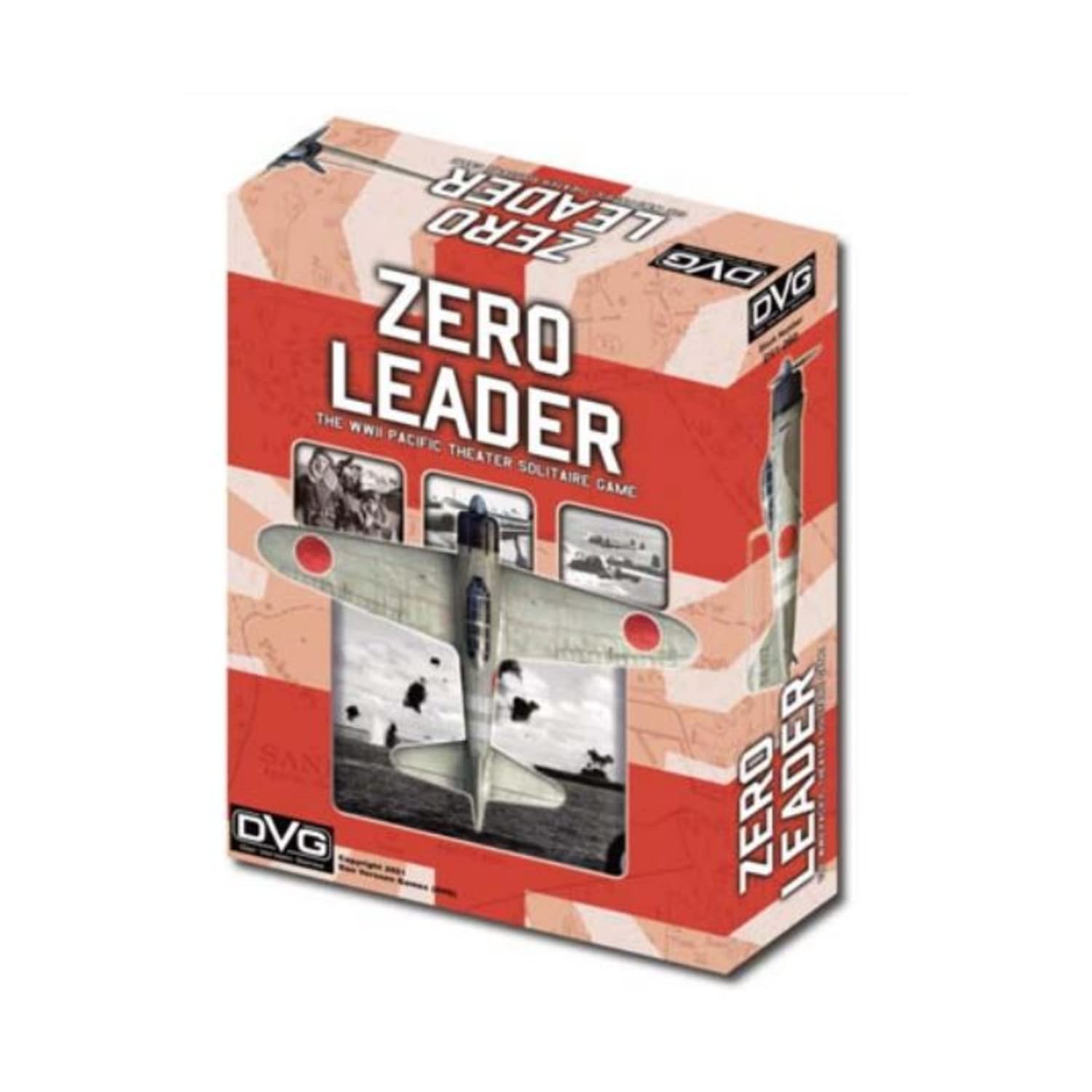 Dan Verssen Games Zero Leader (DV1-058-0000) - WWII Air Combat Strategy Board Game - Perfect for War Game Enthusiasts & History Buffs