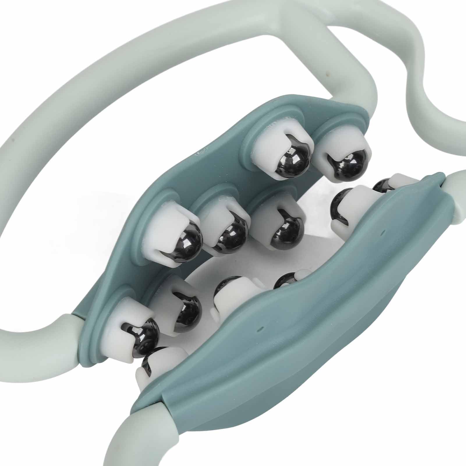 Muscle Massager with Magnetic Balls - 360° Rotation Pain Relief for Neck, Arm, Leg & Calf | Trigger Point Therapy Roller for Athletes, Office Workers & Post-Workout Recovery