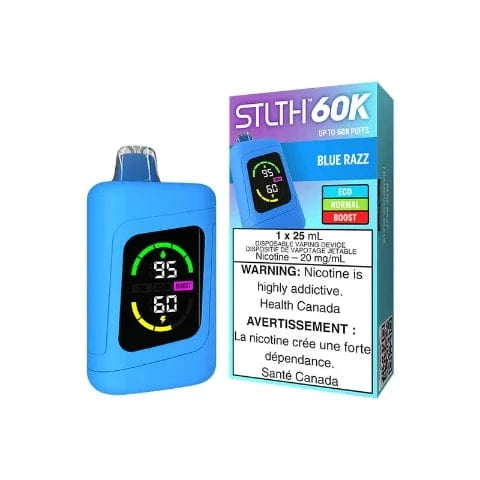 STLTH 60K Disposable Vape - 60000 Puffs & 25mL E-Liquid Capacity - Long-Lasting Flavored Vape Pen for All-Day Use | Perfect for Travel, Parties, and On-the-Go Vaping