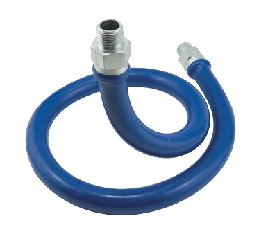 Dormont 1675BP48 Quick Disconnect Gas Hose - 48 Inch x 3/4 Inch Flexible Connector for Gas Appliances | Perfect for Grills, Stoves & Outdoor Cooking