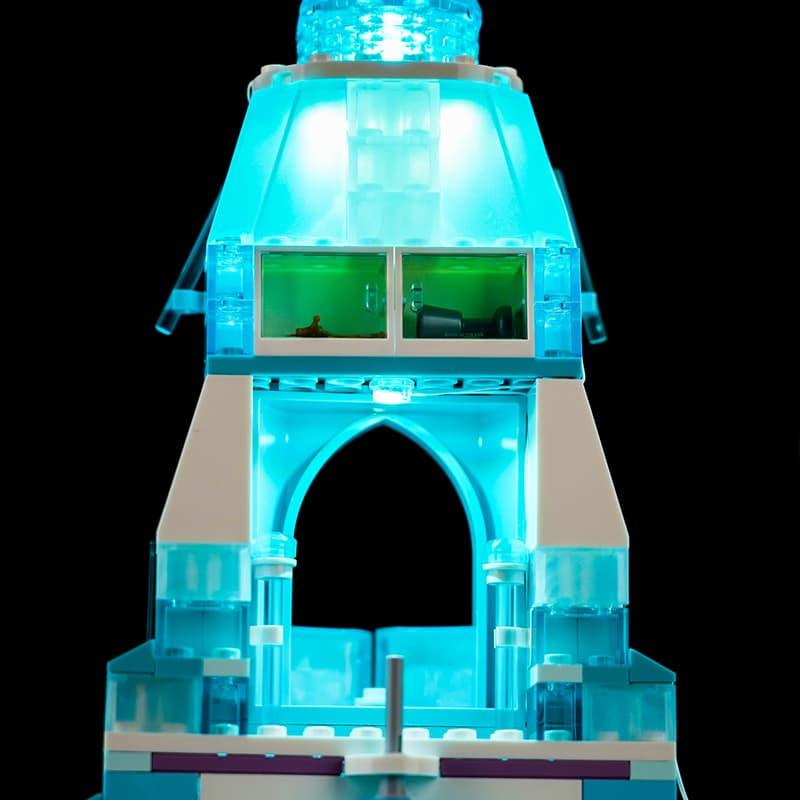 LEGO Disney Elsa's Ice Palace 43244 Light Kit - LED Lighting Set for LEGO Building Blocks - Enhance Your Disney Frozen Castle Display for Home Decor & Collectibles