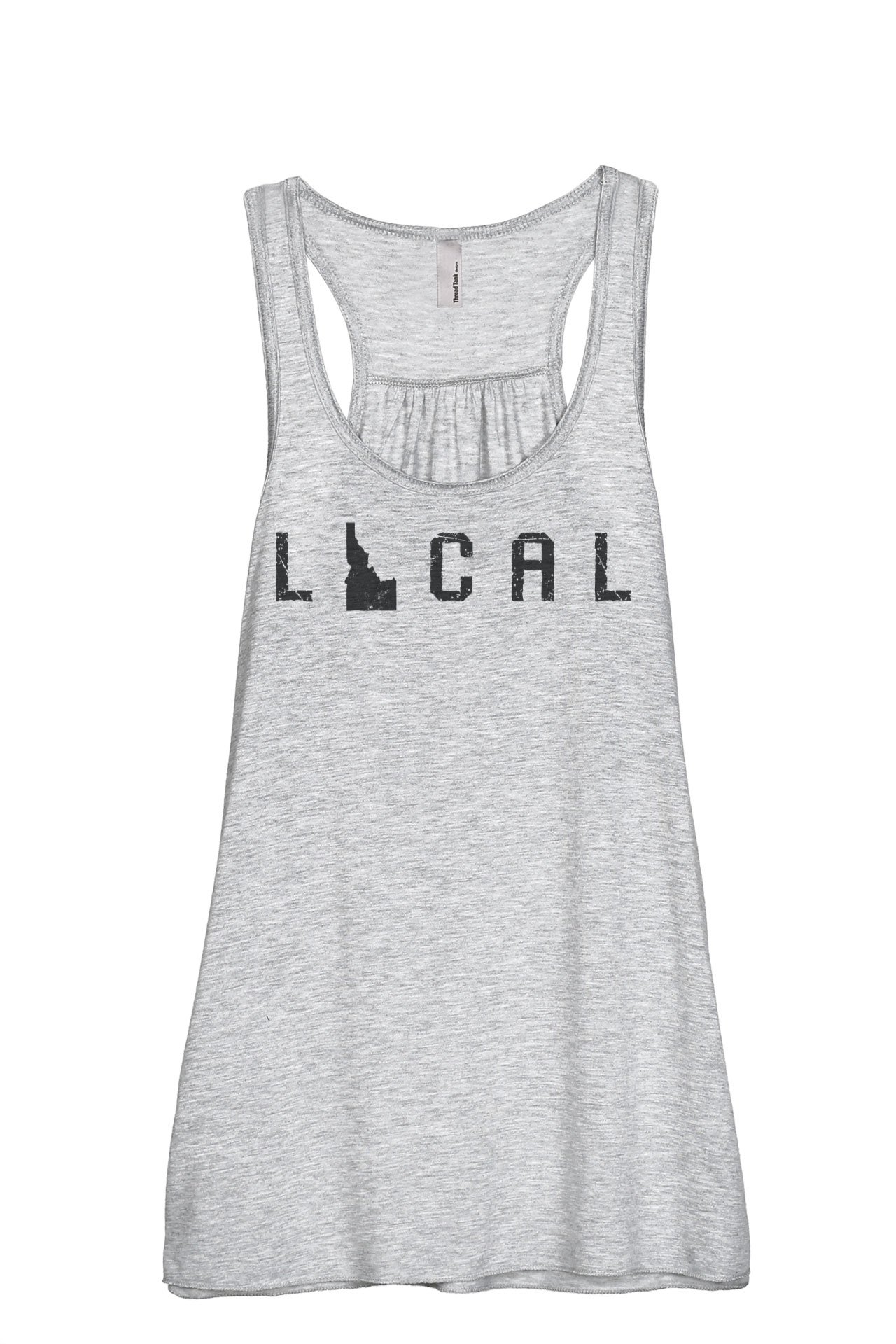Idaho State Women's Sleeveless Flowy Racerback Tank Top - Summer Casual Wear, Gym Workout, Yoga & Outdoor Activities