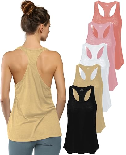 5 Pack-khaki/ Black/ Pink/Coral / White