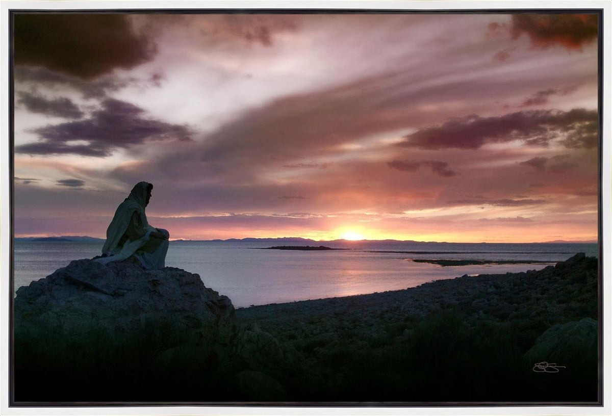 Premium Apart To Pray Gallery Wrap Canvas - Inspirational Christian Wall Art for Home, Church & Office Decor