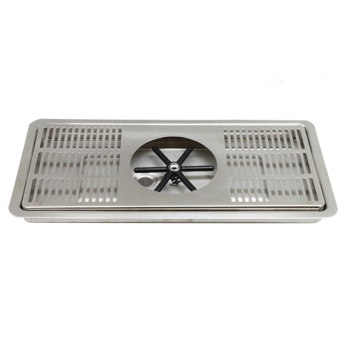 Stainless Steel Large Countersunk Rinsing Station - Heavy Duty Commercial Kitchen Sink for Restaurants, Bars & Food Prep Areas