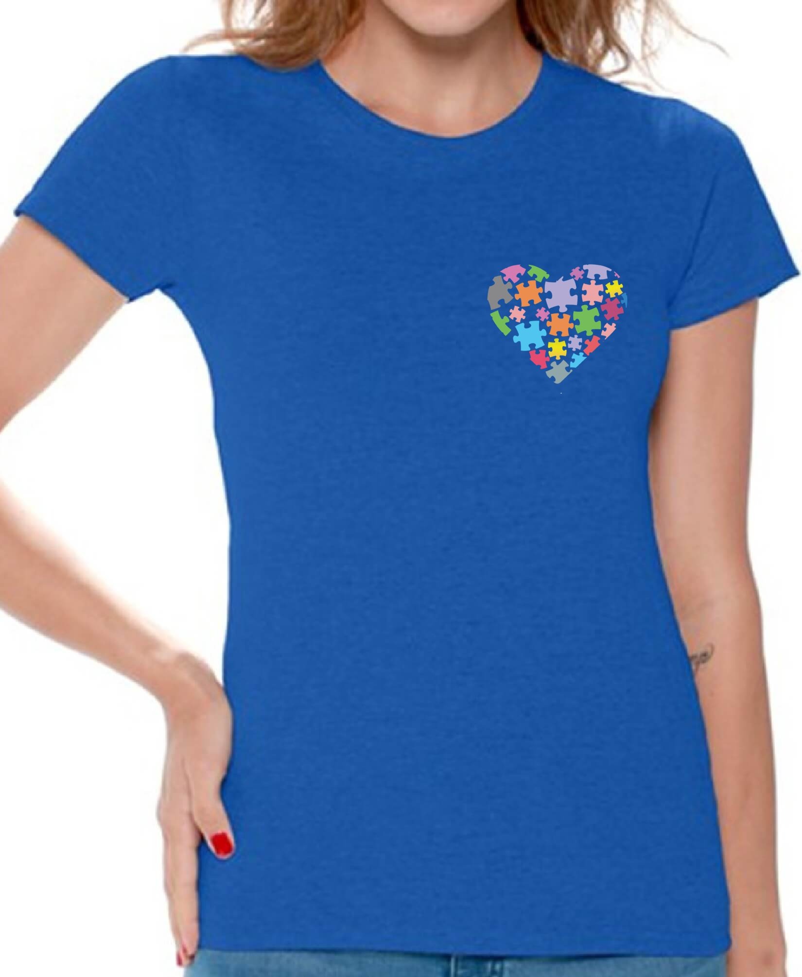 Autism Awareness T-Shirts for Women - Comfortable & Stylish Autism Gifts for Her - Perfect for Support Events, Fundraisers & Daily Wear