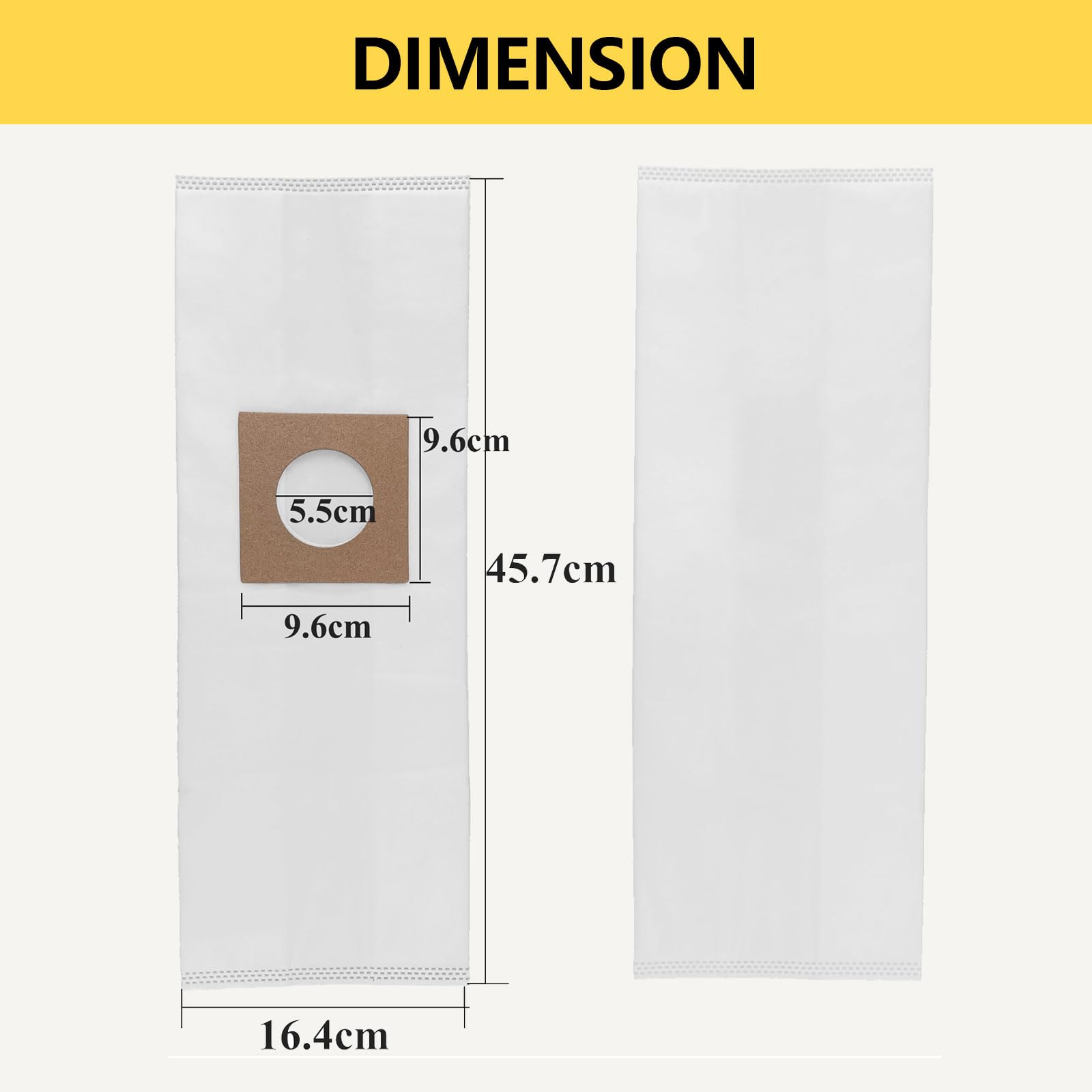 9-Pack Y/Z HEPA Vacuum Bags for Hoover WindTunnel AH10040, 4010801Y, 4010100 - Dust & Allergen Filter Replacement for Pet Hair, Carpet Cleaning & Home Maintenance