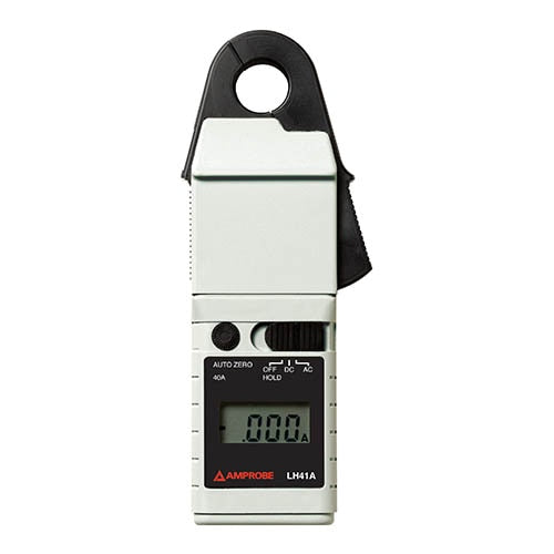 Amprobe LH41A AC/DC Clamp Meter - Digital Clamp On Ammeter for Electrical Current Measurement - Perfect for HVAC, Automotive & Industrial Use