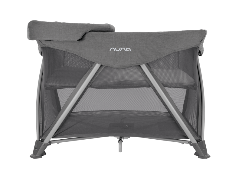 Nuna Sena Aire 2022/2023 Lightweight Travel Crib with Removable Bassinet - Perfect for Baby Sleep, Travel & Home Use