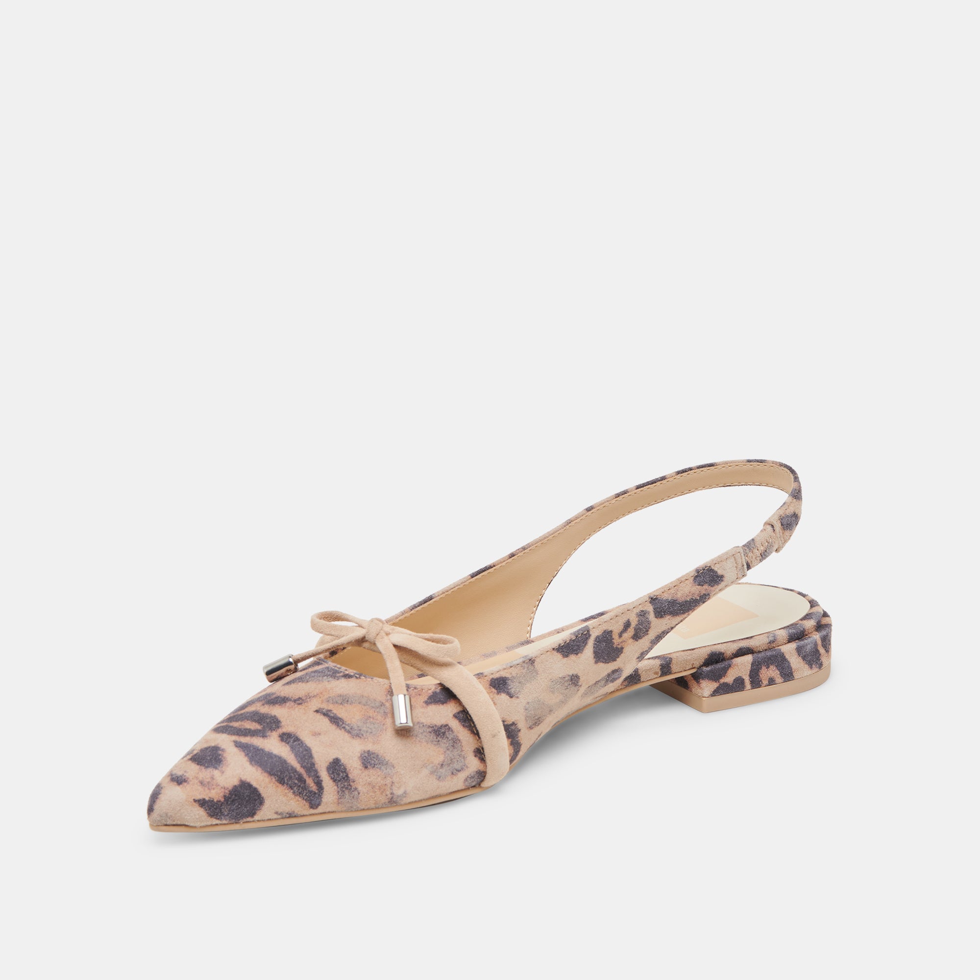 PAYGE Women's Leopard Print Suede Ballet Flats - Comfortable & Stylish Shoes for Casual Wear, Office, and Everyday Outfits