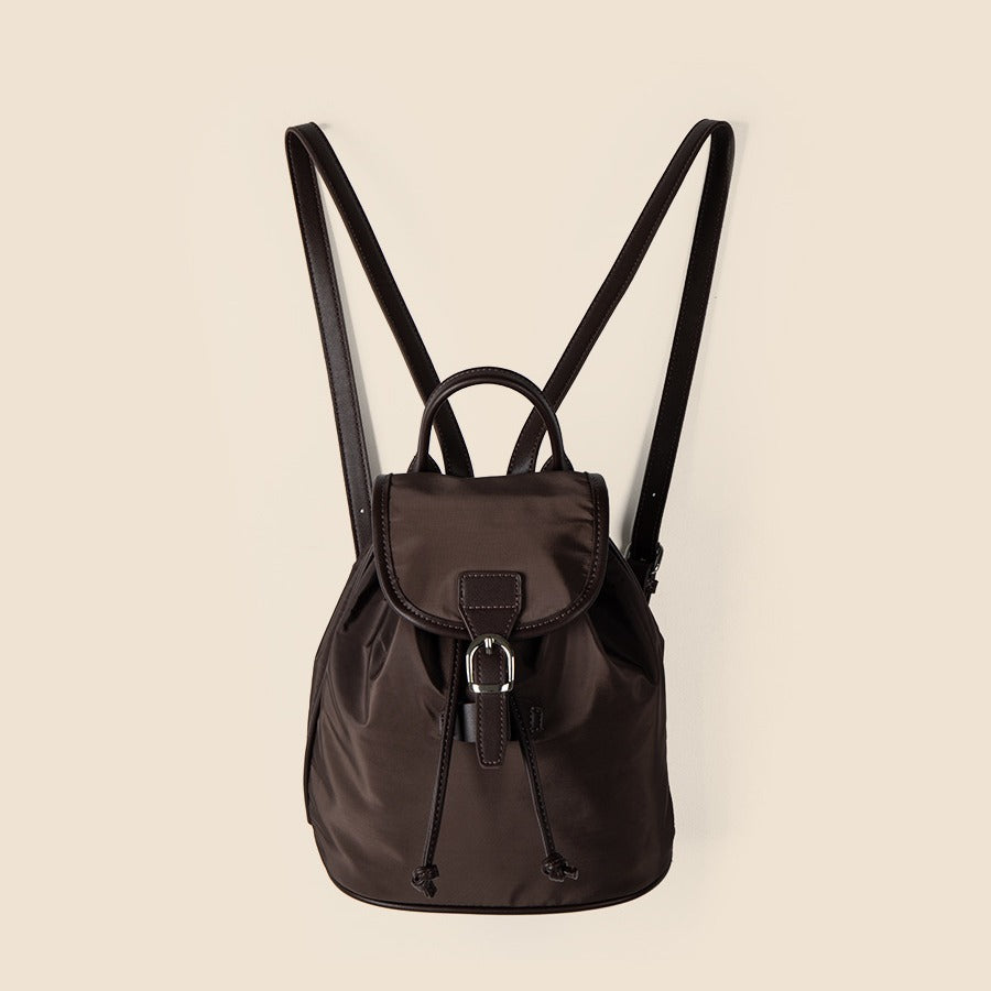 **Lightweight Nylon Drawstring Backpack - Large Capacity, Versatile for School, Travel & Gym | Durable & Water-Resistant**
