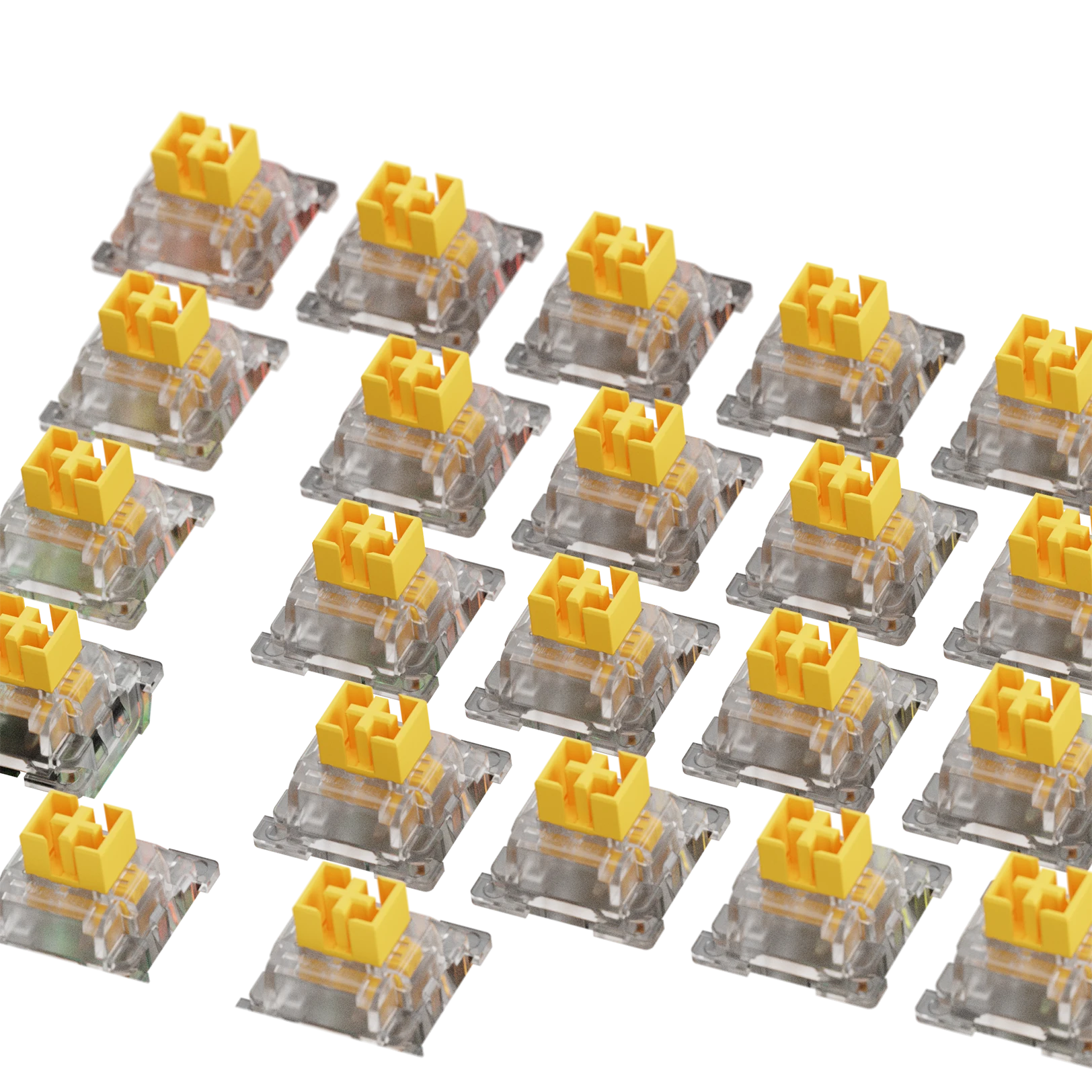 Glorious Panda Mechanical Keyboard Switches - 65 ANSI Standard for Gaming & Typing | Perfect for PC, Mac, and Custom Keyboard Builds