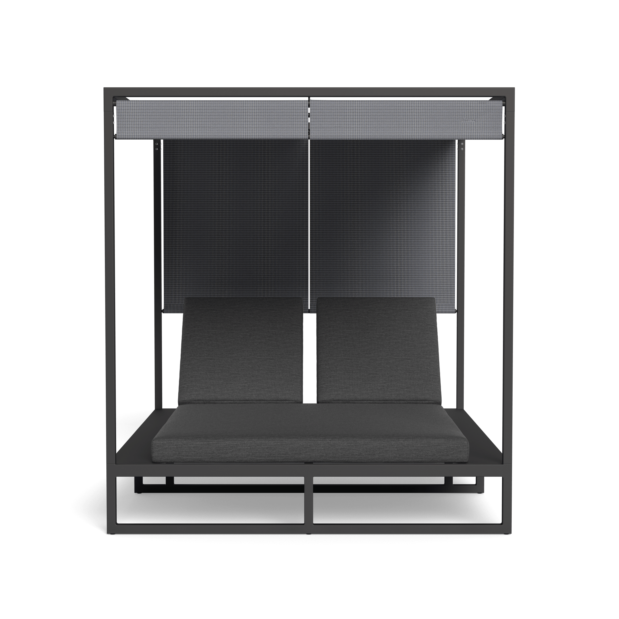 Hayman Aluminum Curtain Cabana - Lightweight Outdoor Sunshade for Patio, Poolside, and Beach - Perfect for Relaxation and Shade