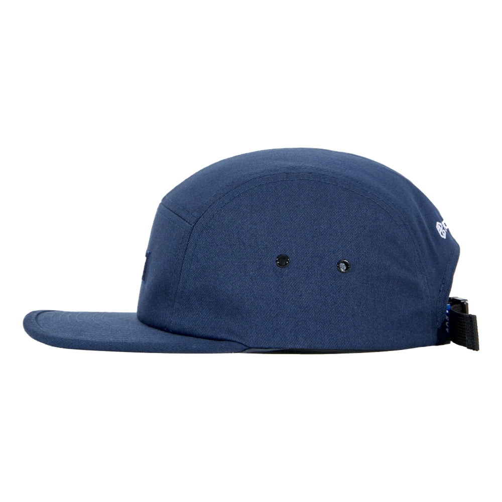 FORKICKS FKK X LFYT Navy Camp Cap - Adjustable Dad Hat for Men & Women - Perfect for Outdoor Activities, Hiking, and Casual Wear
