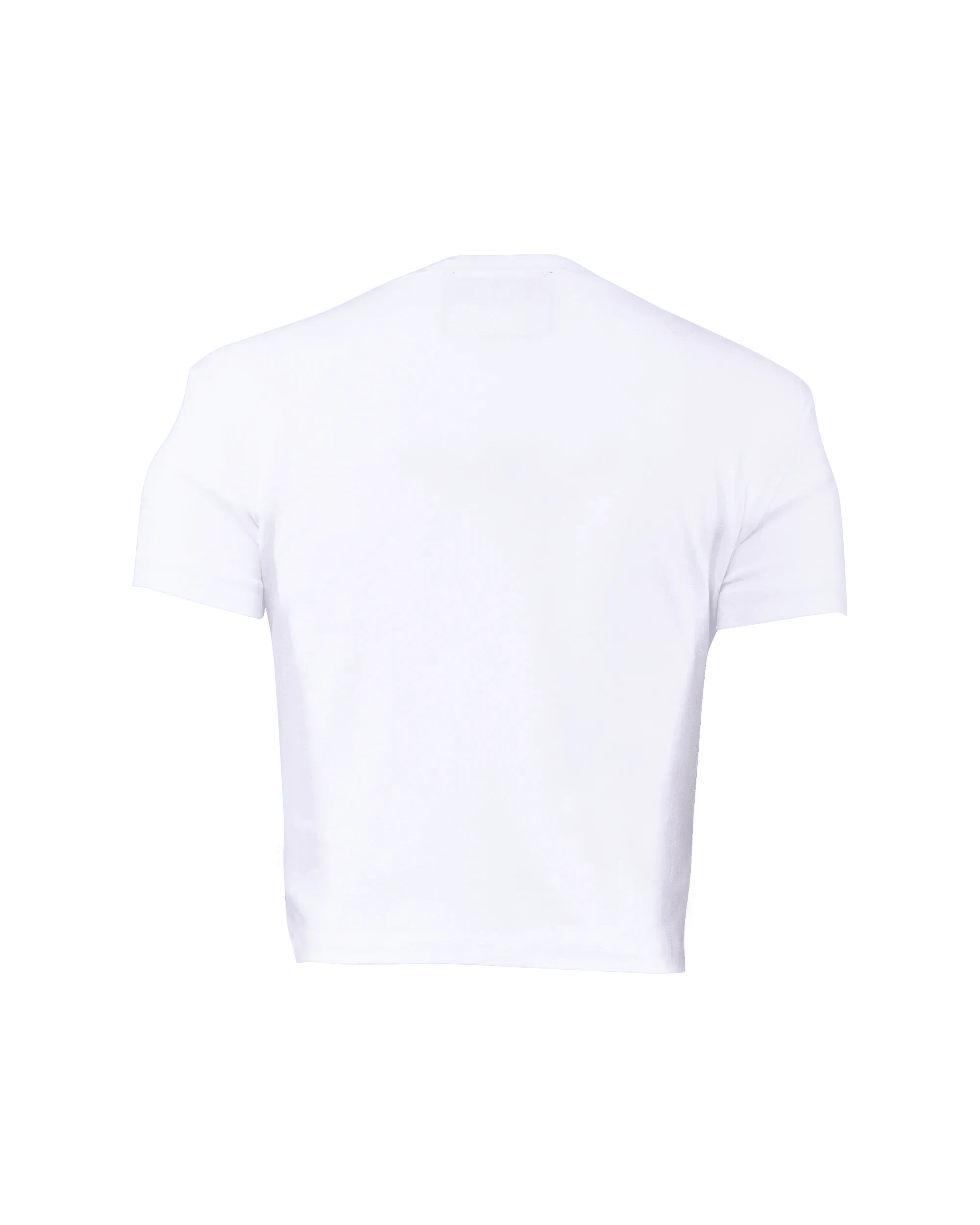 Glitter Logo Printed Cropped T-Shirt for Women - Trendy Graphic Tee for Casual Wear, Parties & Street Style Fashion