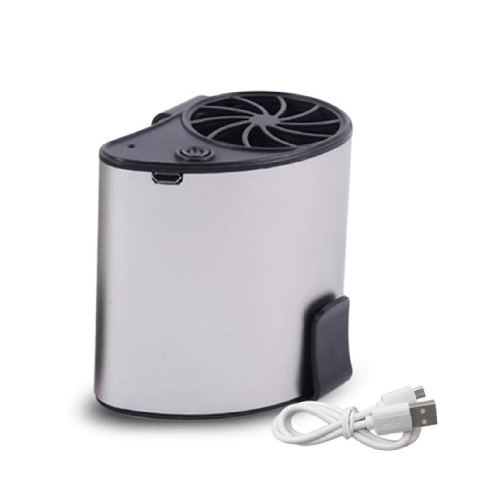 Portable Waist Cooling Fan - Rechargeable Personal Air Cooler for Outdoor Activities, Camping, Hiking & Climbing - Hands-Free Wearable Breeze for Hot Weather & Summer Adventures