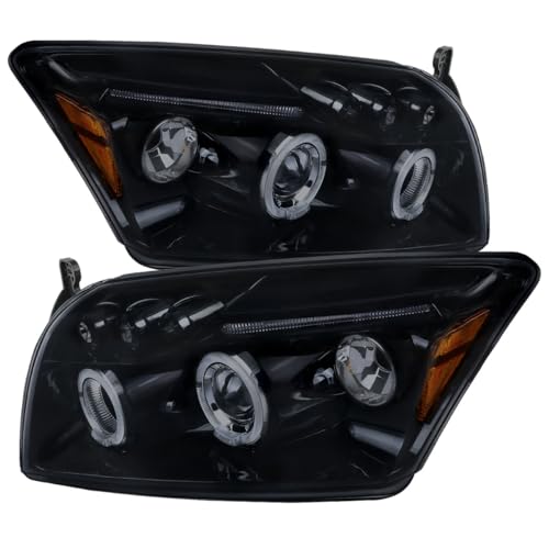 Glossy Black Housing Smoke Lens