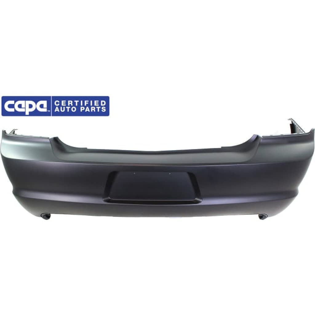 Dodge Charger Rear Bumper Cover 2011-2014 | Primed Plastic Replacement Part | CAPA Certified Type 1 (CH1100962/68092608AB) | Perfect for Accident Repair & Car Restoration Projects