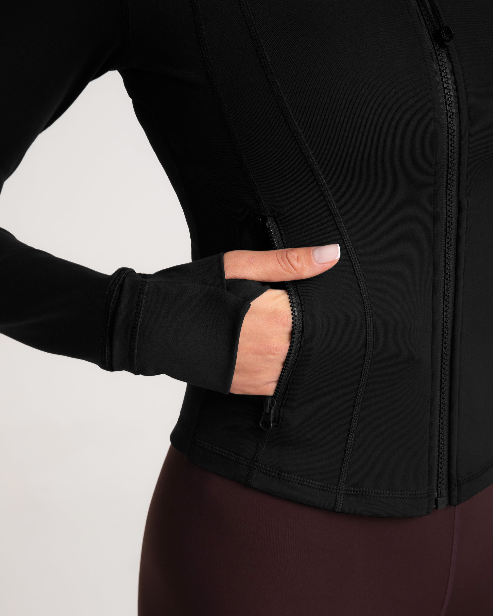 Lightweight Cropped Running Jackets for Women - Breathable & Stretchable Workout Tops - Perfect for Jogging, Gym & Outdoor Activities