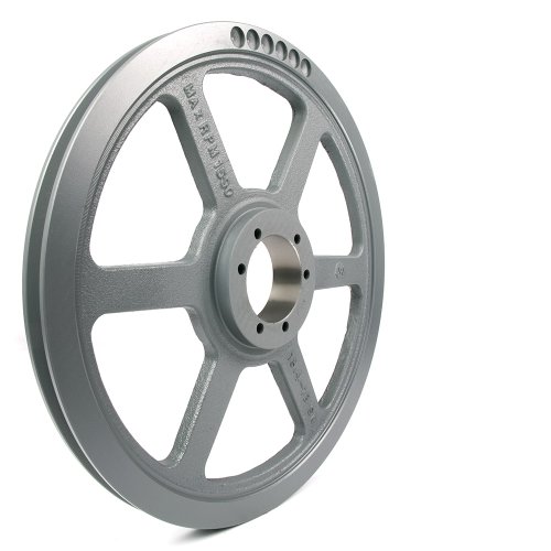 TB Woods 1001C Classical V-Belt Sheave - C Belt Section, 1 Groove, Cast Iron Pulley (10.40