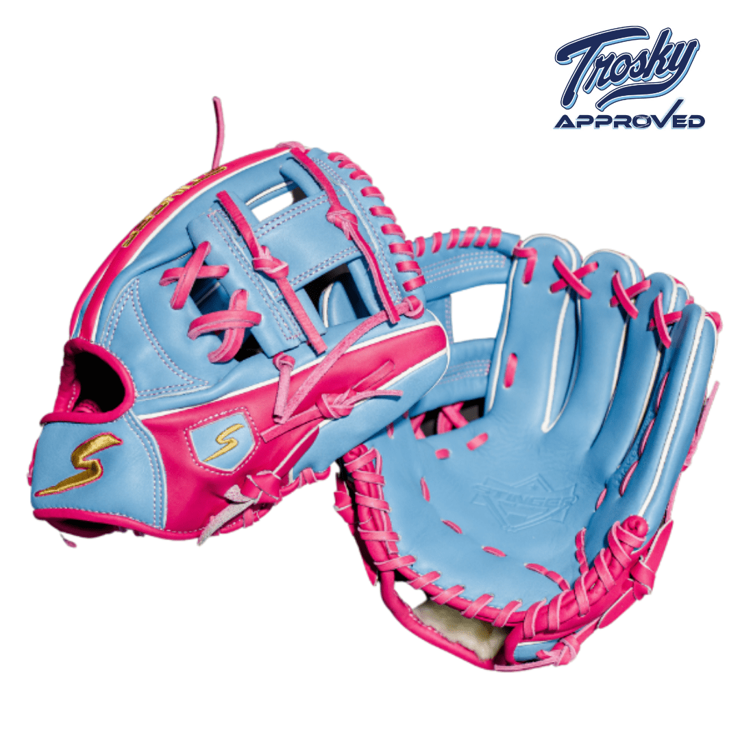 Stinger Cotton Candy 11.5 Inch Baseball Fielding Glove for Youth & Adults - Softball & Baseball Practice, Games, Training