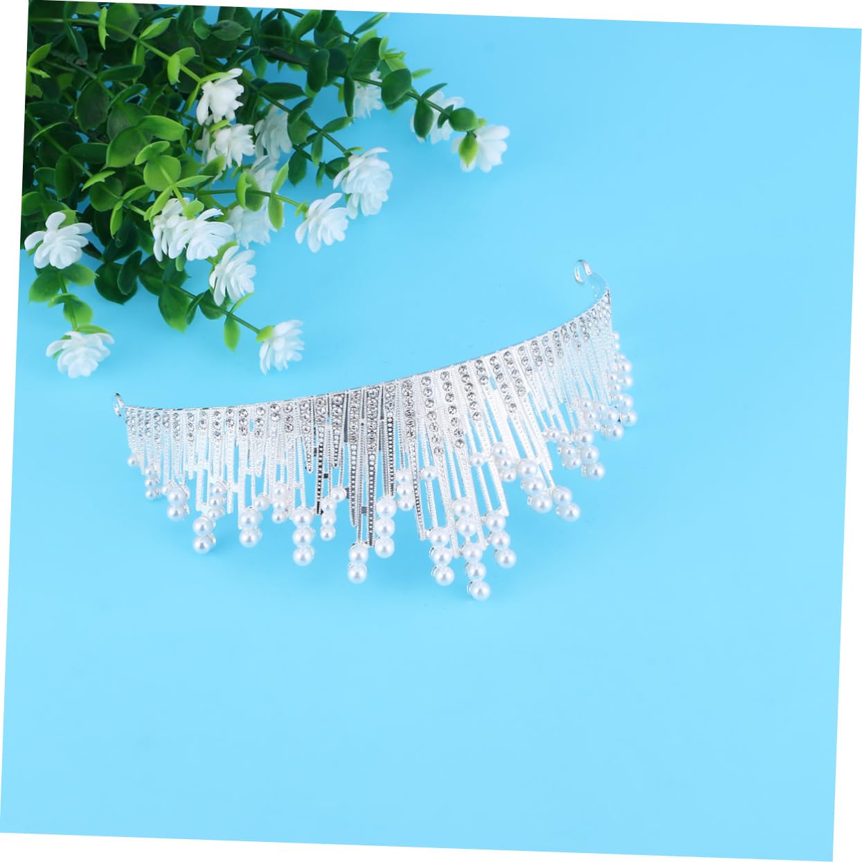 FOMIYES 2-Piece Alloy Wedding Tiara Set - Bridal Hair Crown for Women - Perfect for Bridal Showers, Weddings & Special Occasions