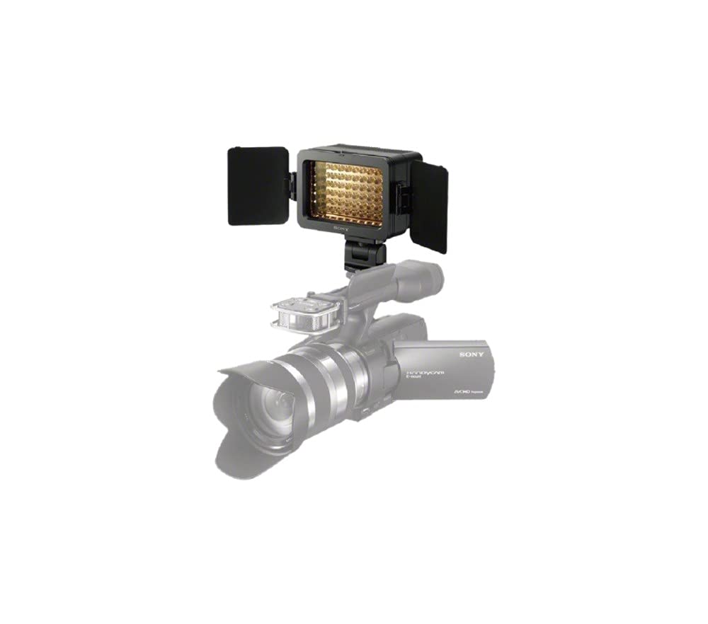 Sony HVL-LE1 LED Video Light for Camcorder & DSLR Camera - Perfect for Vlogging, YouTube Videos, and Low-Light Photography