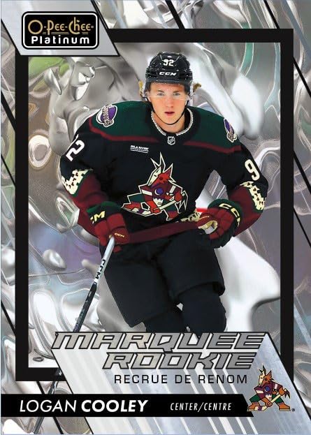 2023-2024 Upper Deck O-Pee-Chee OPC Platinum Hockey Cards Hobby Box - Collectible Trading Cards for NHL Fans & Sports Memorabilia Enthusiasts