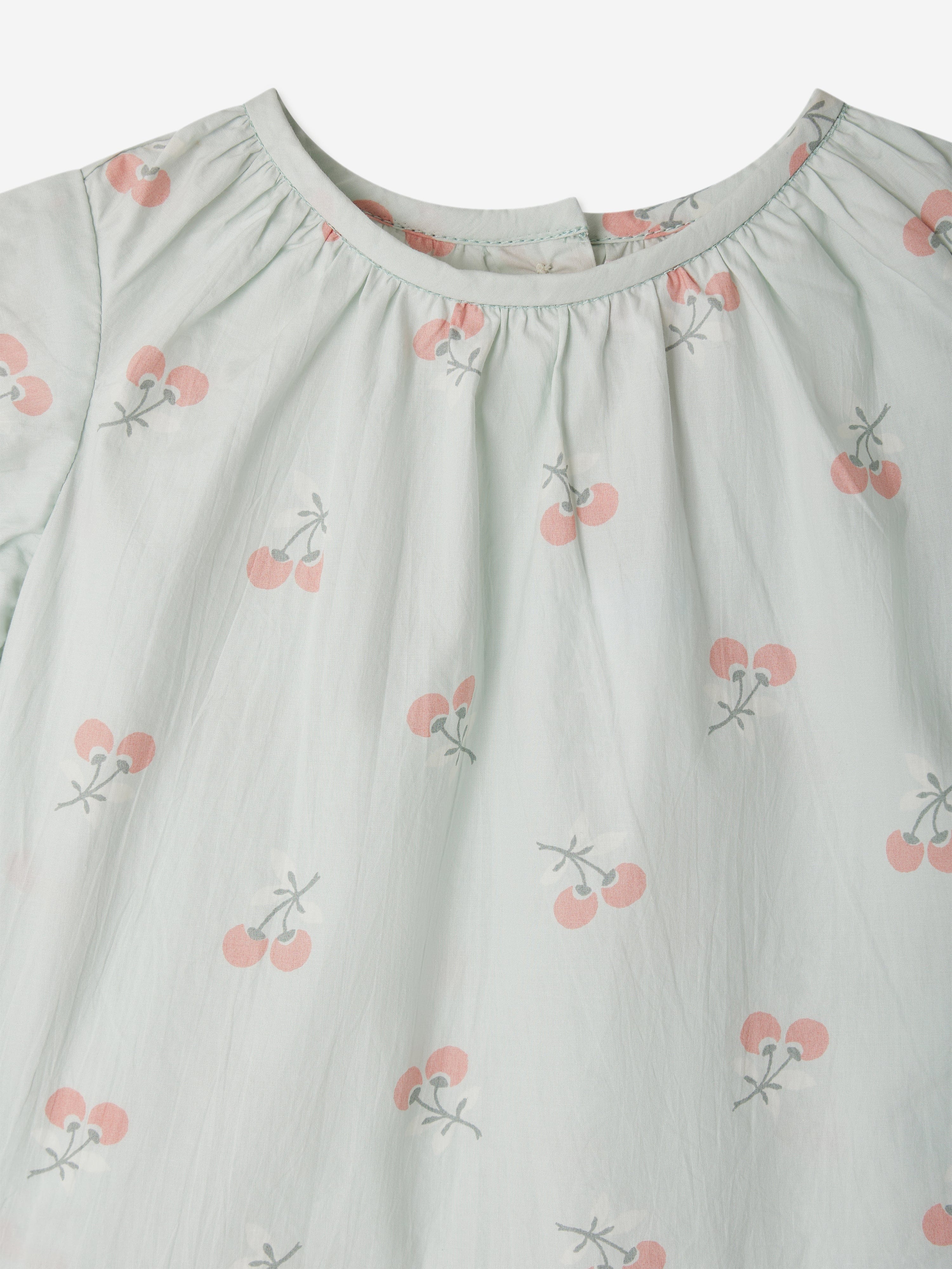 Baby Girls Beshanti Blouse in Green | Soft Cotton Ethnic Top for Infants & Toddlers | Perfect for Festivals, Parties & Family Photos