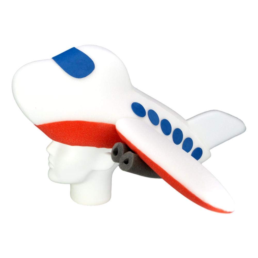 Foam Party Hats | Airplane Pilot Hat for Aviation Enthusiasts - Perfect Travel Themed Party Decor, Pilot Gifts & Airplane Lover Accessories - Great for Birthday Parties, Costume Events & Travel Themed Celebrations