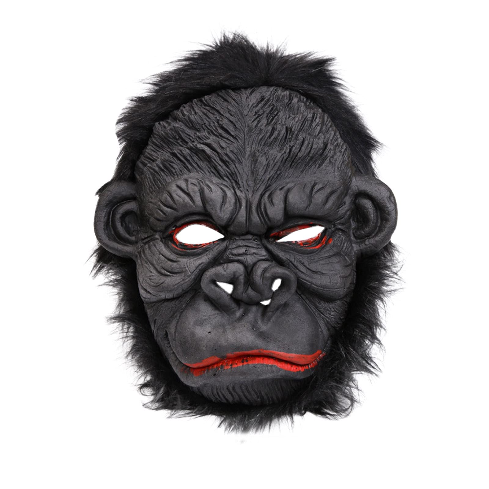 Scary Orangutan Halloween Mask - Animal Party Favors, Horror Eared Mask for Halloween Costume & Cosplay - Perfect for Halloween Parties, Trick or Treat, Themed Events & Costume Contests
